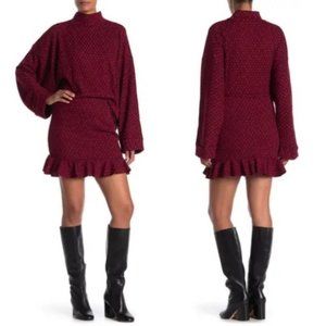 Free People Set The Mood Mock Neck 2 Piece Set